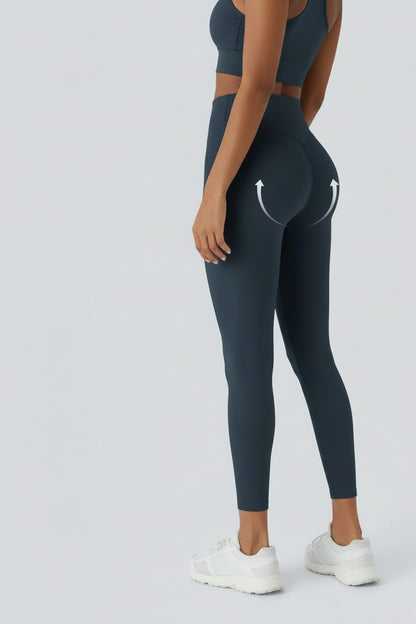 UltraSculpt™️ SoCinched High Waisted Scrunch Butt Lifting Tummy Control Pocket Shaping Training Leggings