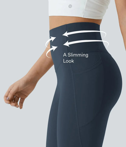 UltraSculpt™️ SoCinched High Waisted Scrunch Butt Lifting Tummy Control Pocket Shaping Training Leggings