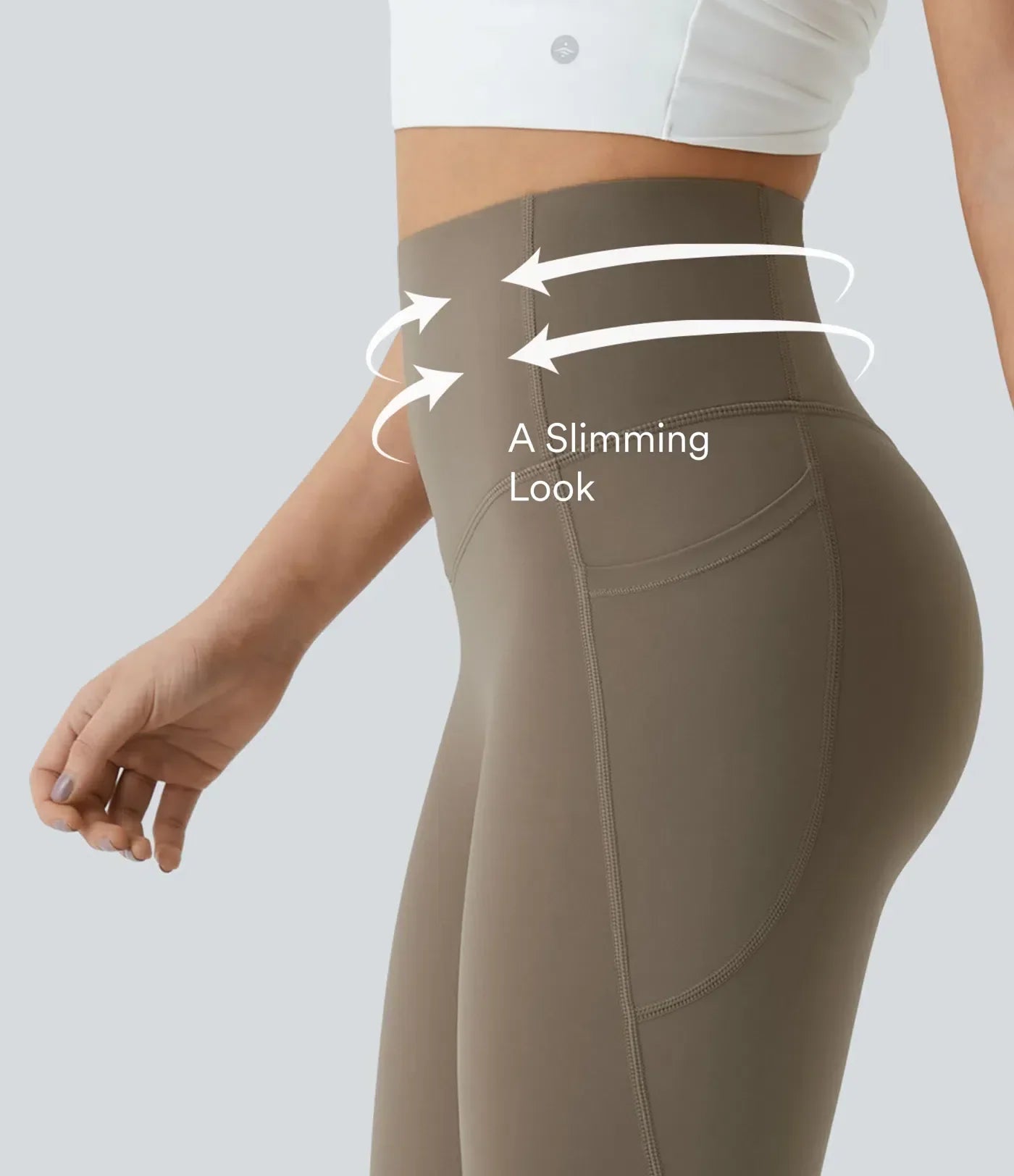 UltraSculpt™ High Waisted Scrunch Butt Lifting Tummy Control Pocket Shaping Training Leggings