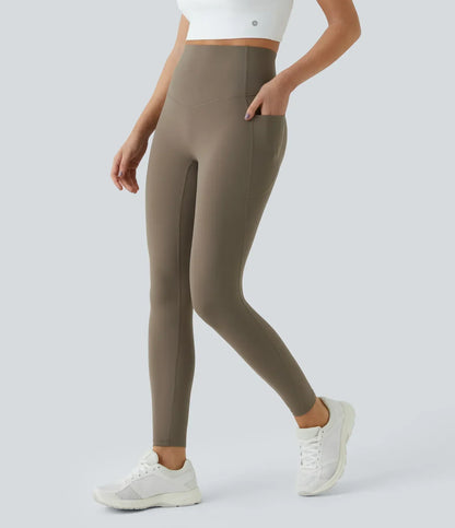 UltraSculpt™ High Waisted Scrunch Butt Lifting Tummy Control Pocket Shaping Training Leggings